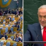 Watch: UN delegates walk out of Benjamin Netanyahu’s speech