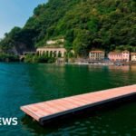 British man missing after diving into Lake Como to rescue teenager