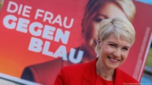 Can Germany’s ‘lady in red’ stop the AfD?
