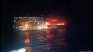 Philippines: Several killed, dozens missing after ferry fire