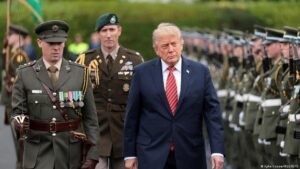 Trump visits Ireland, says unification would be ‘fantastic’