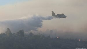 Croatia: ‘Monster’ fire triggers evacuation on Brac island