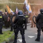 Dutch police disperse violent far-right protest in The Hague