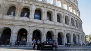 Rome’s Colosseum closes for a day after worker falls to his death