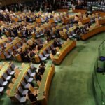 UNGA: Netanyahu defends Israel as delegates walk out