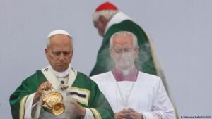 Pope decries ‘scourge’ of sexual abuse, holds Mass in Lourdes during France visit