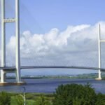 North Korea has recently completed two road bridges easing transport to strategic allies Russia and China