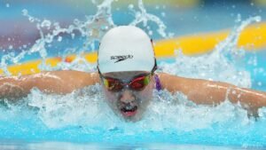 China’s Yu Zidi, 13, smashes record again with second Asian Games swim gold