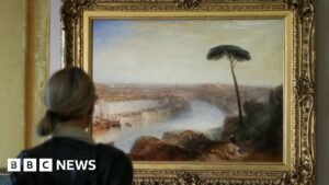 Turner painting of Rome returns to the capital ahead of auction