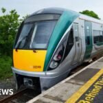 County Mayo: Boy, 12, dies after car hit by train