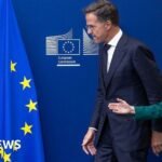 EU and Nato vow to step up pressure on Russia after ‘new escalation’ in Leipzig
