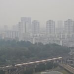 Air quality in central Singapore back in unhealthy range