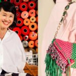 She failed arts and crafts in school. Now, she makes one-of-a-kind macrame bags while helping others