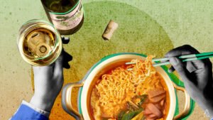 Shin Ramyun and Champagne? Sommeliers reveal their favourite instant noodle and wine pairings