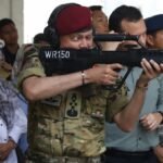 Brunei crown prince tours SAFTI City, gets first-hand look at Singapore’s urban combat training