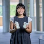 Her sister struggled with feeding breast milk on the go – so this 23-year-old invented a better way