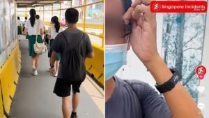 Police investigating video of man in smart glasses allegedly trailing female students