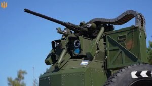 Ukraine says using AI robot guns to shoot down new Russian drones