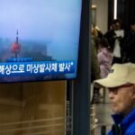 North Korea fires ‘around a dozen’ ballistic missiles into East Sea