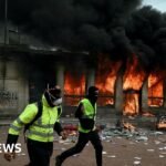 Hundreds arrested in France as police clash with protesters