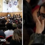 Watch: Cornell students hold public hearing over rape case