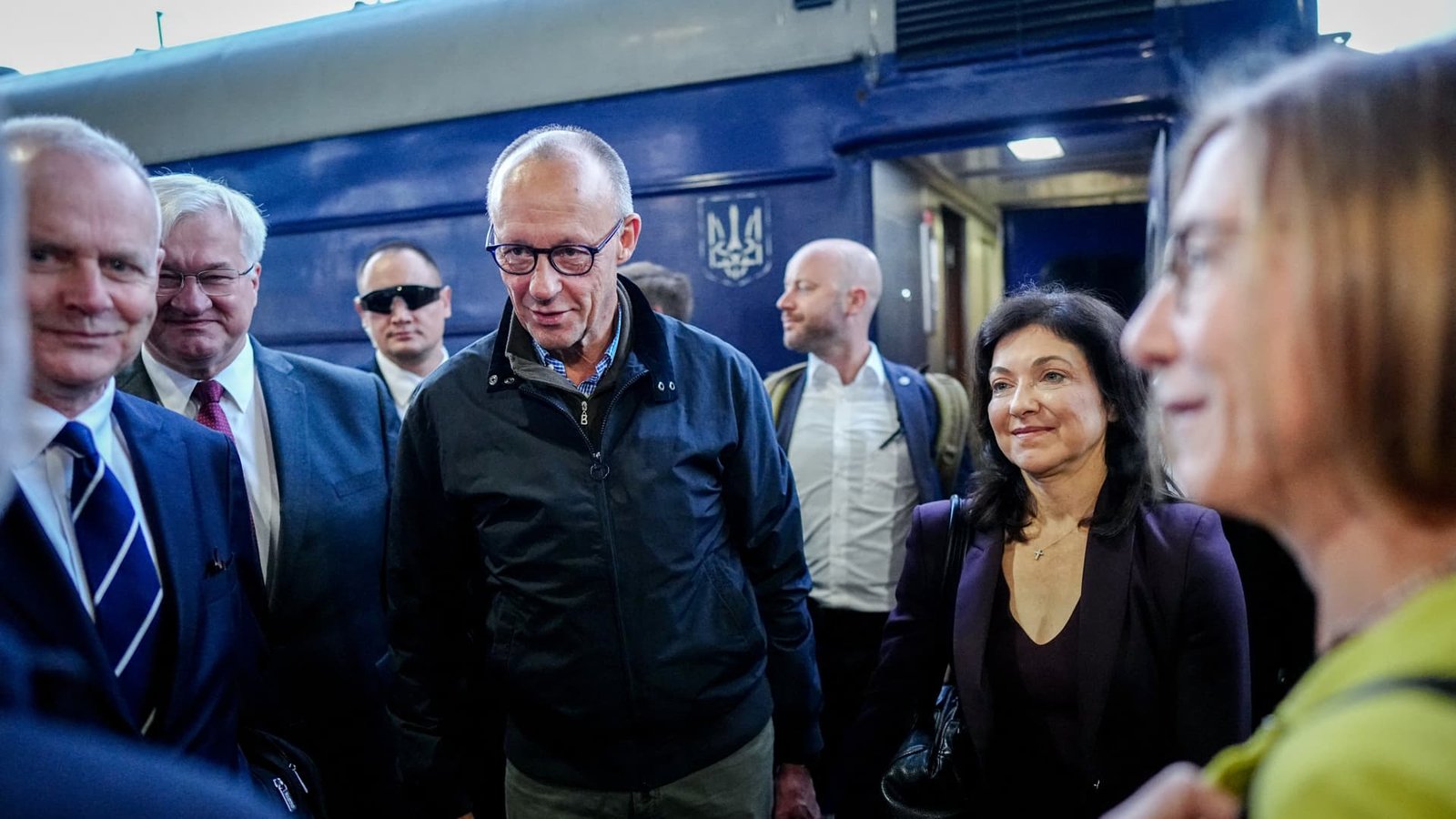 Germany’s Merz arrives in Kyiv to finalize drone deal, release aid