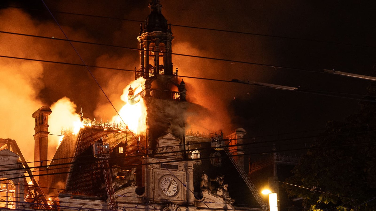 In pictures: More than 500,000 took to the streets as France protests erupted into violence