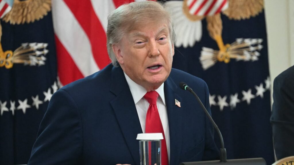 Trump jokes $5,000 would buy ‘a hamburger and maybe a small dessert’ at Mar-a-Lago as cost of living looms over midterms