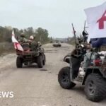 Oleshky residents leave Russian-occupied city as evacuation corridor opens