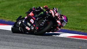 Aprilia’s Martin sets lap record at Japanese MotoGP to snatch pole from Marquez