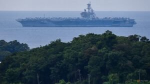 US carrier George H W Bush visits Thailand after Middle East deployment