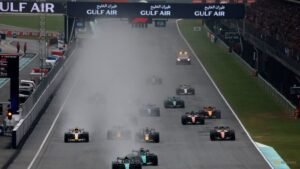 Bahrain Grand Prix gets underway at Sepang after long rain delay