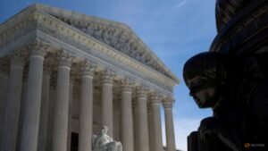 US Supreme Court wrestles with oil companies’ bid to scuttle climate lawsuit