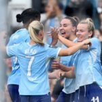 Manchester City beat hapless Arsenal 4-2 to stay top of WSL
