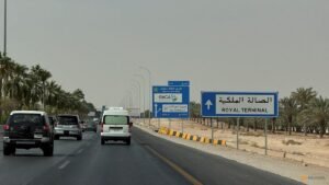 Explosions heard in Saudi capital as airport due to reopen