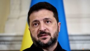 Ukraine accuses US of helping Russia as missiles hit Kyiv