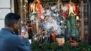 Louis Vuitton and Hermes among luxury retailers looted in French riots