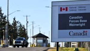 Strong winds fuelled grass fire at Canadian military base that killed four