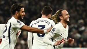 Tottenham’s agonising wait for a Premier League win ends with Coventry victory