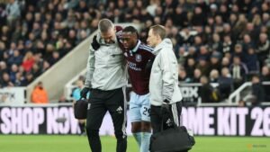 Villa’s Wan-Bissaka sidelined for weeks, Manzambi out with minor knock