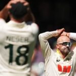 Lyon omission in the spotlight as Australia seamers endure tough day