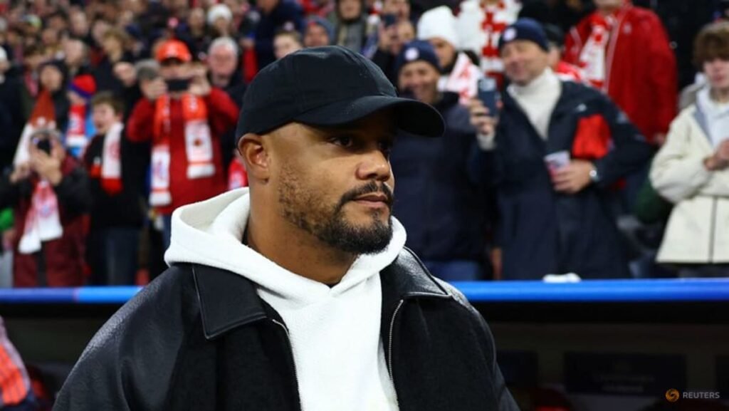 Bayern coach Vincent Kompany taken to hospital after collapsing during training session