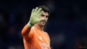 Real Madrid goalkeeper Courtois to miss Clasico due to illness
