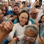 Venezuela opposition leader Machado returns home after fraught year away