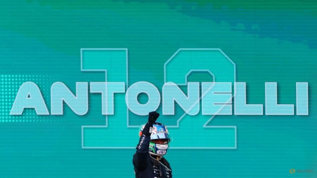 Antonelli wins US Grand Prix but must wait for title