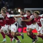 Fourth-tier Fleetwood stun Arsenal in League Cup shootout
