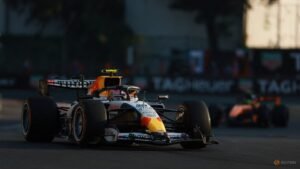 Verstappen and Lawson get grid drops after Mexico practice clash