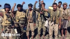 Saudi Arabia says three nationals killed in Houthi attacks on Riyadh airport.