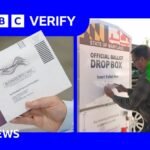 Watch: How US mail-in ballots are secured and counted for the midterm election