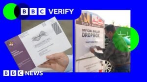 Watch: How US mail-in ballots are secured and counted for the midterm election